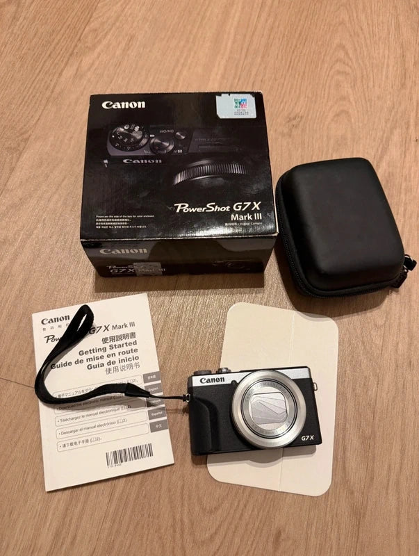 Canon G7X Mark III Powershot Camera