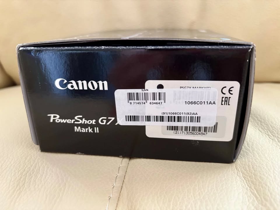 Canon PowerShot G7X Mark II