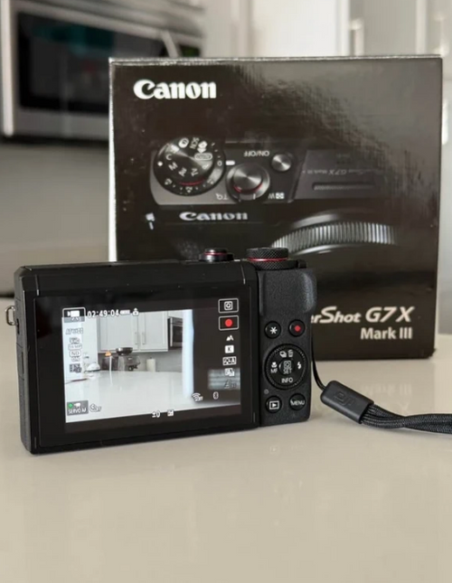 Canon G7X Mark III Powershot Camera