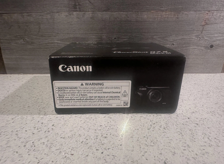 Canon PowerShot G7 X Mark III 20.2MP 4K