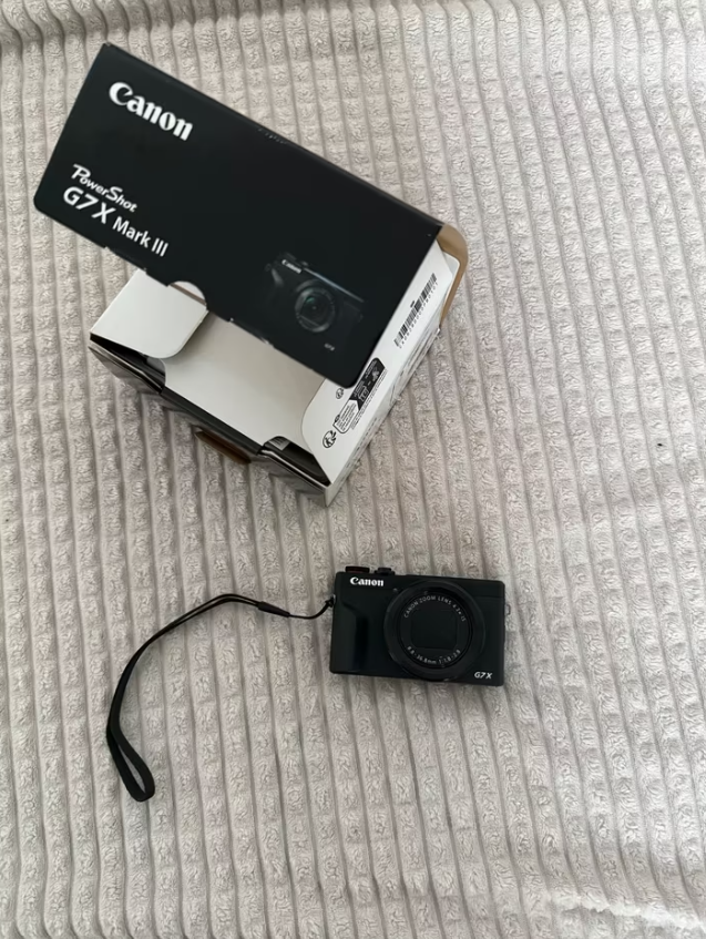 Canon PowerShot G7X Mark iii