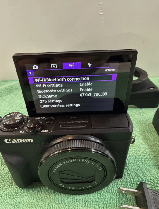 Canon Powershot G7 X Mark III