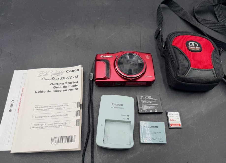 Canon PowerShot SX710 HS RED 20.3MP