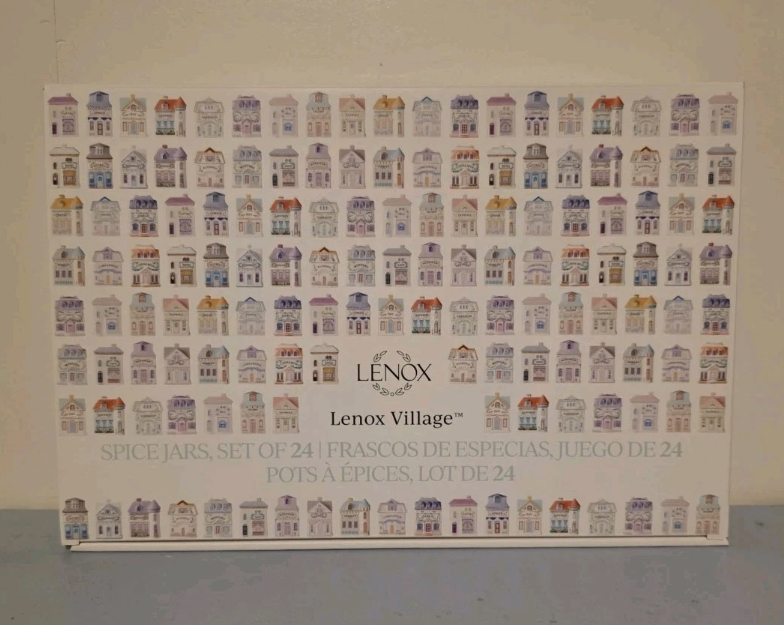 2024 Lenox Spice Village 24 Jar Full Collection Complete