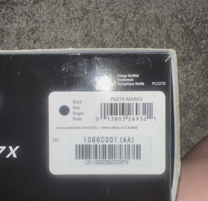 Canon PowerShot G7 x Mark II Digital Camera with Accessories